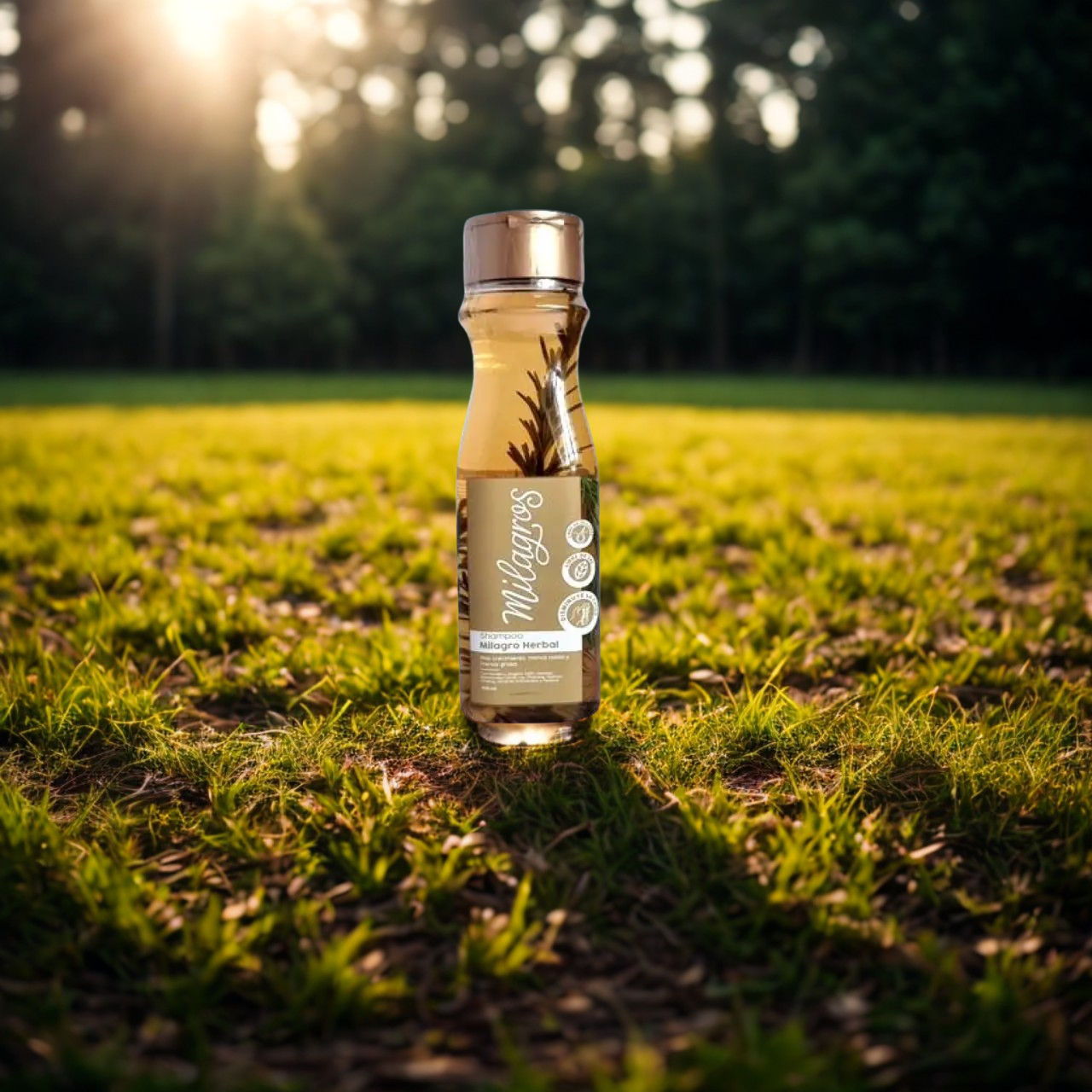 Shampoo Herbal con Romero Milagros